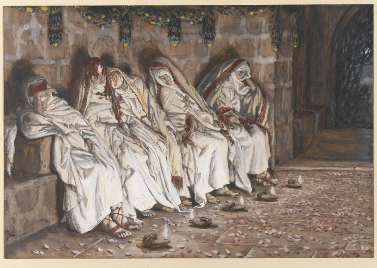 Brooklyn Museum - The Wise Virgins (Les vierges sages) - James Tissot - Poligamia no Novo Testamento